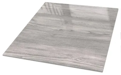 Produktbild von Bedruckte Glas Tischplatte 125x50 cm – Glas Tischplatte Küche – Tischplatte aus Sicherheitsglas – Glasplatte für Küchentisch – Moderne Tischplatte Glas – Dekorative Glastischplatte – Pflegeleichte Tischplatte Küche – Gedämpftes Holz, KI-generiertes Bild