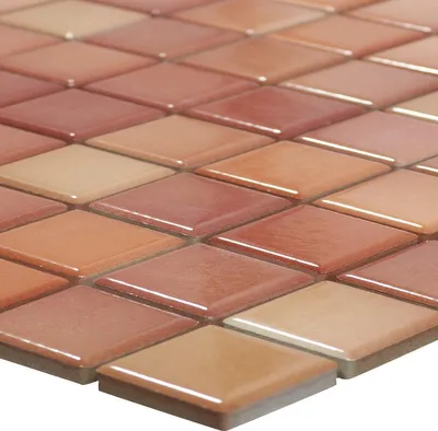 Produktbild von Keramikmosaik Fliesen Galleria Rot Mix