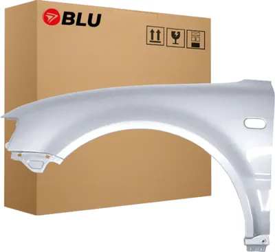 Kotflügel Links Für VW Caddy III 2004-2010 - Lackiert In Weiss LB9A