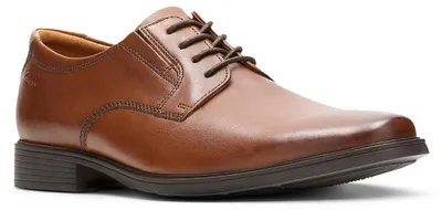 Obrázok produktu pre Clarks Tilden, pánska obuv, tmavohnedá, zrnená koža, veľkosť 9