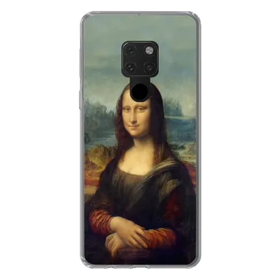 Produktbild von MuchoWow® Handyhülle Schutzhülle Hülle für Huawei P40 Lite Mona Lisa - Da Vinci - Gemälde Silikon Softcase Handy Hülle - Handy