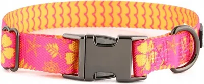 Produktbild von Hundehalsband mit Namen und Telefonnummer starker Schäferhund HUGGY DOGGY L