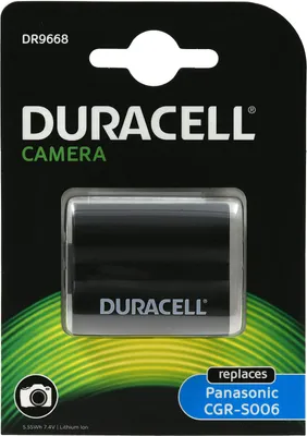 Produktbild von Duracell Akku für Panasonic Typ CGR-S006E