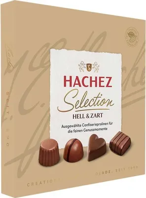 Produktbild von Hachez Selection Hell & Zart 125g