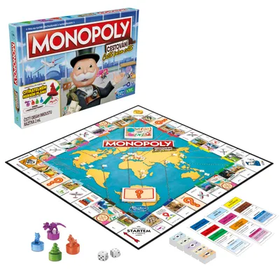 Produktbild von Monopoly rund um die Welt Version