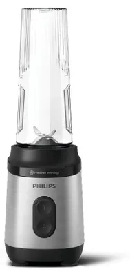 Immagine prodotto di Frullatore Smoothiemaker Blend & Go 3000, serie, colore argento, 350 W – Potenza 350W - Serie 3000, mini frullatore da tavolo