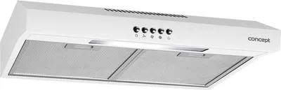 Produktbild von Dunstabzugshaube 50cm mit LED-Beleuchtung 3 Leistungsstufen 135 m³/h 65W Abluft / Umluft-Funktion 60dB 82mm Slim