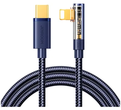 Produktbild von JOYROOM S-CL020A6, 1,2 m, Lightning, USB C, Stecker, Stecker, Blau
