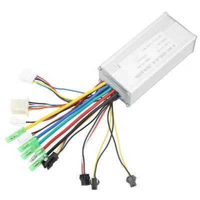 Obrázek produktu pro Střídavý regulátor se čtvercovým průběhem pro elektrokola s kabelem pro lampy pro upravené motory 36V-48V 500W