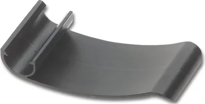 Produktbild von CAMAR Kabelführung horizontal Prisma, Kunststoff schwarz