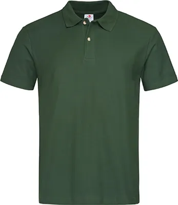 Produktbild von Stedman ST3000 | Herren Poloshirt-Piqué 100 - Farbe: Bottle Green - Größe: M