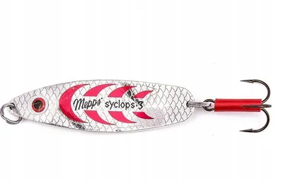 Obrázek produktu pro Mepps SYCLOPS SILVER/RED_silver/red 3/26g