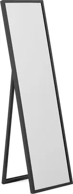 Zdjęcie produktu dla BELIANI Lustro stojące czarne 40 x 140 cm salon sypialnia
