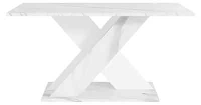 Produktbild von MIRJAN24 Couchtisch Toxx, Wohnzimmer Kaffeetisch (Farbe: Marmor Bianco / Weiß)