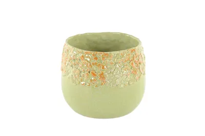 Produktbild von Rasteli Blumentopf Grün D 20 cm H 16,5 cm