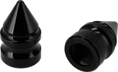 Produktbild von Set: 2x Ventilkappe "Dorn", Schwarz eloxiert