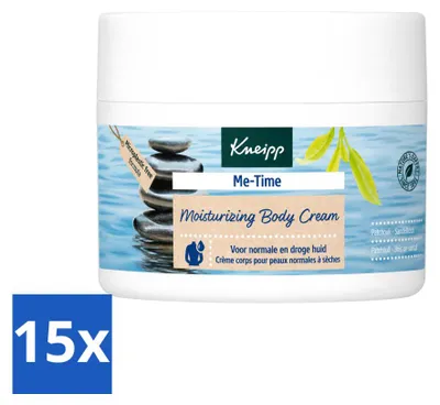Immagine prodotto di 15 creme corpo Kneipp "Me-Time" - Patchouli e Sandalo - 200 ml - Confezione  - 15 pezzi