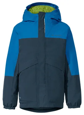 Produktbild von VAUDE Escape Padded Jacket für Kinder – Wasserdichte gefütterte Regenjacke für Kinder mit 2-Lagen Material, Kapuze & Reflex-Elementen – Ideal für matschige Tage im Herbst & Winter