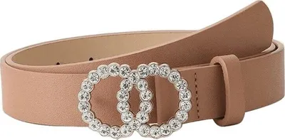 Produktbild von Zircon Circles Gürtel - Braun für Damen KP12580