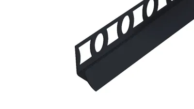 Obrázek produktu pro VP8 sanitární vanová lišta ACARA, PVC černá, 7 mm, 2,5 m