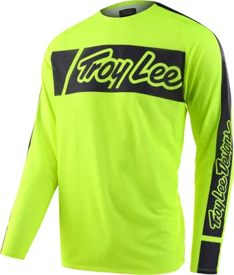 Produktbild von Troy Lee Designs Unisex Langarm Jersey SE Pro Air , Vox Flo Yellow - Gelb, L