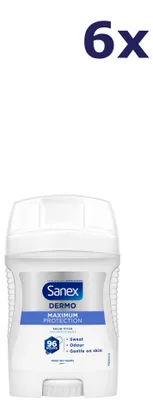 Produktbild von 6x Sanex Deo roll-on - 50ml - dermo maximum protection
