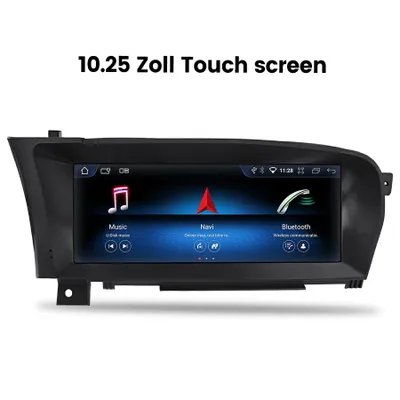 Immagine prodotto di 10.25 "Autoradio Android Carplay per Mercedes Benz Classe S W221 GPS Navi WIFI 4G BT DAB+ SWC USB 2GB+32GB