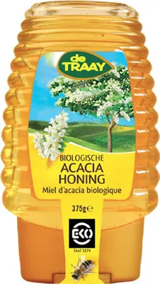 Produktbild von MIÓD NEKTAROWY AKACJOWY  Z DOZOWNIKIEM 365 g - DE TRAAY
