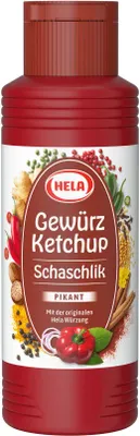 Obrázek produktu pro Hela koření kečup šašlik pikantní příchuť láhev 300 ml