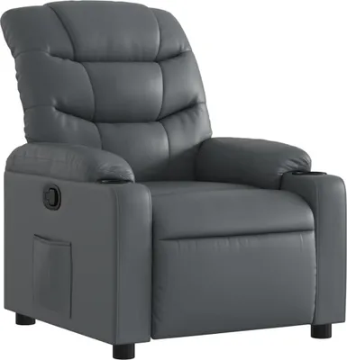 Obrázok produktu pre VidaXL 374136, Umelá koža, Šedá, Pena, 110 kg, 755 mm, 930 mm