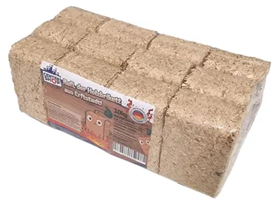 Produktbild von Weichholzbriketts RUF, Rufi Holzbriketts 10kg (12 Stk.) – CENTERSHOP