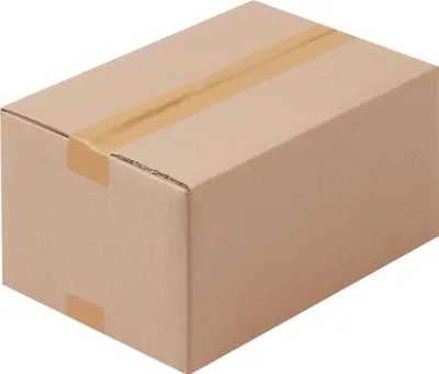 Produktbild von 50 x Faltkartons (330 x 240 x 160 mm) stabil 1-wellig Versandkarton Päckchen DHL Hermes Schachtel Box Paket braun BB-Verpackungen