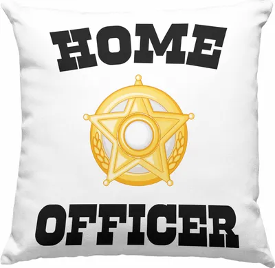 Produktbild von Trendation - Home Office Geschenk Deko-Kissen mit Füllung 40x40 Deko-Kissen mit Füllung 40x40 Homeoffice Zubehör Gadget Geschenke Männer Frauen Lustig Home Officer (Blau)