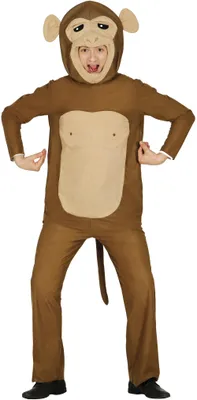 Immagine prodotto di Costume da scimmia per adulti taglia M - L, taglia:L