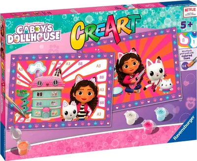 Produktbild von Ravensburger 23715, Farben enthalten, Junge/Mädchen, Malen nach Zahlen Set