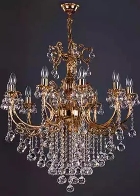 Zdjęcie produktu dla Luksusowa lampa sufitowa żyrandol lampa sufitowa kryształ złoto