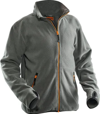Produktbild von Jobman Fleecejacke 5501 Grau Größe S