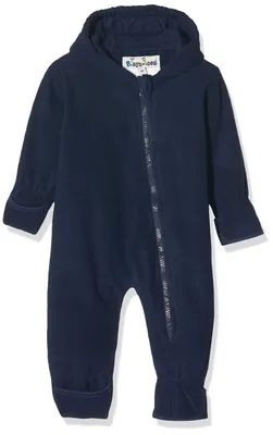 Obrázok produktu pre PLAYSHOES Fleece-Overall uni, Overaly, Bábätko (0 - 2 roky), Unisex, Modrá, dlhý rukáv, Komfortné