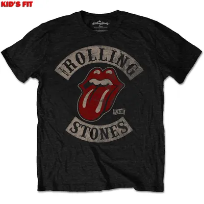 Produktbild von The Rolling Stones - Tour 78 Kids 7 - 8 Jahre T-Shirt - Schwarz