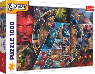 Produktbild von Trefl Marvel 1000 Avengers, 1000 Stück(e), Comics