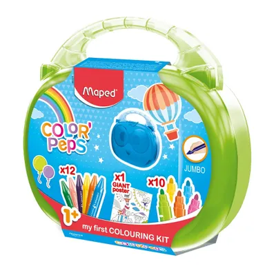 Image de Maped 897416 Set cadeau de stylos et crayons Boîte plastique