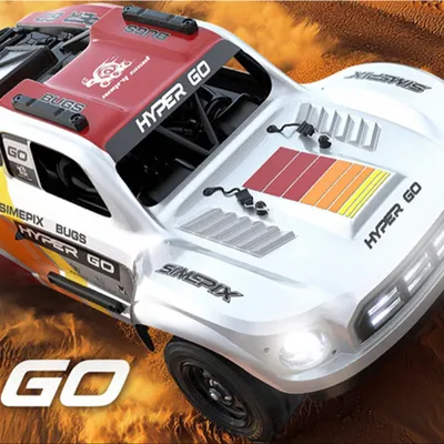 Obrázek produktu pro RC auto 1/14, pohon 4x4, rychlost 75 km/h, bezkartáčový motor, terénní auto s dálkovým ovládáním