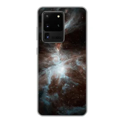 Produktbild von MuchoWow® Handyhülle Schutzhülle Hülle für Samsung Galaxy S20 Ultra Galaxie - Planet - Sterne Silikon Softcase Handy Hülle - Karteninhaber