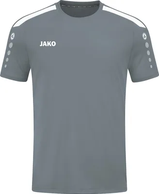 Image de Jako Power Maillot manches courtes enfants - Gris pierre