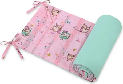 Produktbild von Universeller Boxom-Streifen – Bedomrander – antiallergisch, atmungsaktiv für Kinderbetten 60 x 120 und 70 x 140