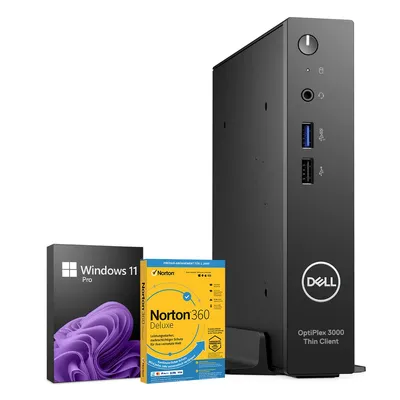 Produktbild von Dell OptiPlex 3000 Mini PC Computer -  Intel Pentium Silver N6005 (11.Gen) - 8GB RAM 256GB SSD - Windows 11 Pro - Neu
