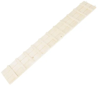 Hühnerleiter aus Holz 115x18x3 cm, 8 cm Sprossenabstand