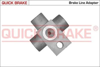 Produktbild von QUICK BRAKE Adapter Bremsleitung O4A Aluminium