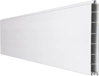 Produktbild von GroJa BasicLine PVC Stecksystem Einzelprofil schmal weiss
