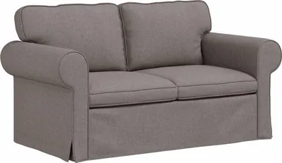 Produktbild von vidaXL Sofa Taupe 155 x 82 x 80 cm Stoff